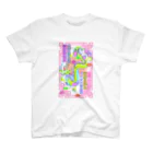 ピコアンのドラゴン黄色（文字入り） スタンダードTシャツ