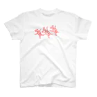 inu_zukiの3匹のかぶとむし君 スタンダードTシャツ