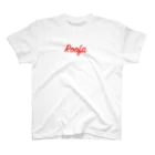 RoofaのRoofa Red Logo Regular Fit T-Shirt