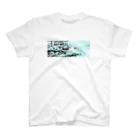 トモヅカ の海と船 ドローイング Regular Fit T-Shirt