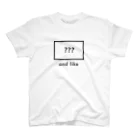 3questionsの&like2 スタンダードTシャツ