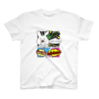 STRAYrabbitのアメコミ風うさ Regular Fit T-Shirt