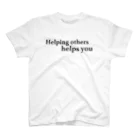 semioticaのHelping others helps you. スタンダードTシャツ