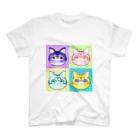 02のねこたち スタンダードTシャツ