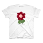 4_seasonのLITTLE FLOWER(RED) スタンダードTシャツ