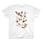 huroshikiのNUTS collection ナッツコレクション スタンダードTシャツ