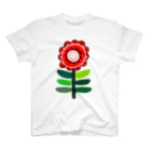 4_seasonのLITTLE FLOWER (RED2) スタンダードTシャツ