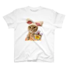 sumire-britishのうさねこ Regular Fit T-Shirt