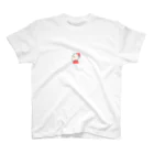 El._.えるのサンタさんステッカー Regular Fit T-Shirt