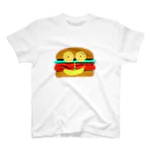 JSMMのピザの目バーガー スタンダードTシャツ