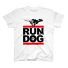 COOL CAT★GRAPHICSのRUNNING DOG　走ってる犬　CCG-005-2W Regular Fit T-Shirt