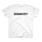 投資家スケーター a.k.a 誰も討たずに下剋上🏕のSNMMYRYボックスロゴ　パターンA Regular Fit T-Shirt