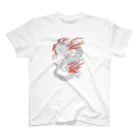 Siderunの館 B2の白龍 (線画) Regular Fit T-Shirt