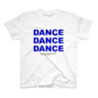 Écrin De SimoneのDANCE IS RESISTANCE （ダンスは抵抗）White Regular Fit T-Shirt