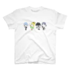 joseff_densanの陰キャラブコメ　SDキャラ集合絵 スタンダードTシャツ