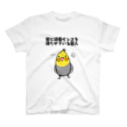 アトリエお気楽の家に可愛インコを待たせている罪人 スタンダードTシャツ