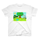 TONA1045の動物の楽園 スタンダードTシャツ