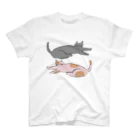 boorichanのneko neko Regular Fit T-Shirt