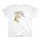 Hungry Freaksのケイト・グリーナウェイ "In a apple tree" Regular Fit T-Shirt