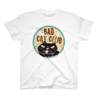 Junsの悪にゃんこのBAD CAT CULB Regular Fit T-Shirt