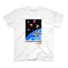 DOTSWRESTLERのSPACE LUCHA LIBRE（Black Logo） スタンダードTシャツ