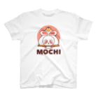 レタ(LETA)のぽっぷらうさぎ(MOCHI・橙) スタンダードTシャツ