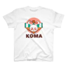 レタ(LETA)のぽっぷらうさぎ(KOMA) スタンダードTシャツ