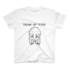 チームTyke グッズショップのTYKE-1 ごんぎさんプロデュース (英語ロゴ) スタンダードTシャツ