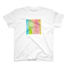 Écrin De SimoneのWhat a colorful world Regular Fit T-Shirt