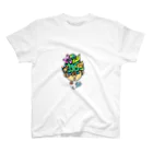 Colorful fam Earthのツリー君 スタンダードTシャツ