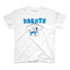 yukkuのKarate-man blue Regular Fit T-Shirt