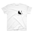 RytiNerのmusic cat スタンダードTシャツ