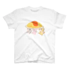 ぽふっこ！うささんのオムライスうささんズ スタンダードTシャツ