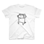 のびネコねこハウスSHOPの【のびネコねこハウス】ぶちょう Regular Fit T-Shirt