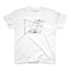 i_croissantのFOOTBALL FIELD スタンダードTシャツ