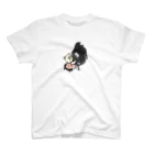 mikitoartのピアノをする猫 Regular Fit T-Shirt