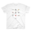 shiga-illust-sozai-goodsの滋賀名物つめあわせ〈滋賀イラスト素材〉 Regular Fit T-Shirt