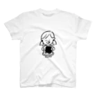 むぴーのたべる女の子 スタンダードTシャツ