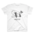 テクノポリスデザインのコンパネ猫（ARCADE_PLUS） スタンダードTシャツ