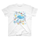 きゃらきゃらマキアートの海のフルーツサイダー スタンダードTシャツ