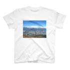 まるみなの陣馬形山キャンプ場からの風景 Regular Fit T-Shirt