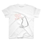 らりるの桜と猫 スタンダードTシャツ