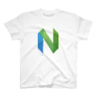 (Y◡Y) .｡oO (ｽｯｼ)のNeovim logo スタンダードTシャツ