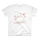 ♬もこもこほわほわeimyのおみせ♡のusagimochi スタンダードTシャツ