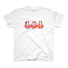 らぷら工房のうさだるまTシャツ スタンダードTシャツ