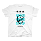 JENCO IMPORT & CO.のJENCO NEVER GIVE UP - BL スタンダードTシャツ