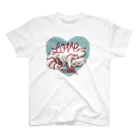 コンドウエミのLOVEにこんがらがったネコ Regular Fit T-Shirt