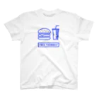 香庭くゆるのジャンクフード/ハンバーガー スタンダードTシャツ