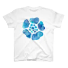 Good day Good day yeah!!!の水面の花 Regular Fit T-Shirt