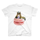 猫カフェラグドール（大阪難波）のマカロンきちゃん💋💕 スタンダードTシャツ